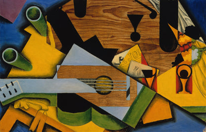 Naturaleza muerta con guitarra (1913) - Juan Gris