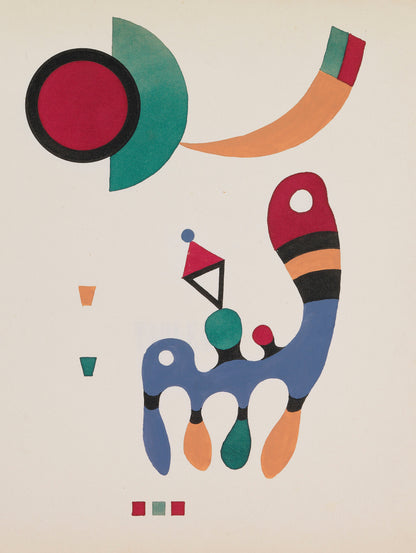 11 Cuadros y 7 Poemas (1945) - Wassily Kandinsky